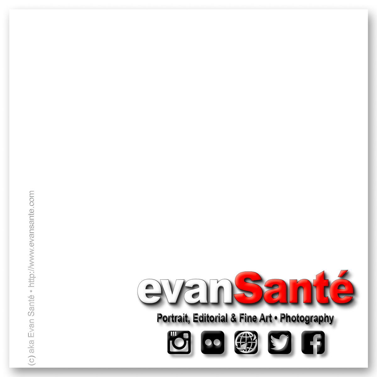 Studio - Evan Santé Photography - Social Media Logo